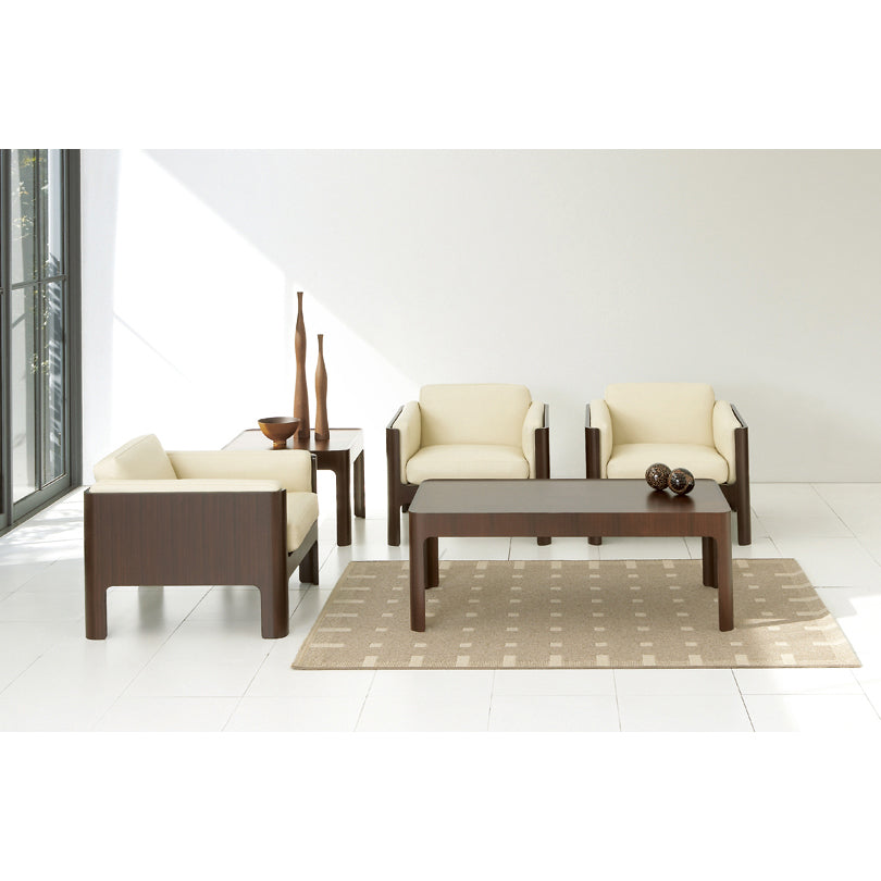 天童木工 イージーチェア 本体 : ローズウッド柾目(ST色) (S-7008RW-ST)