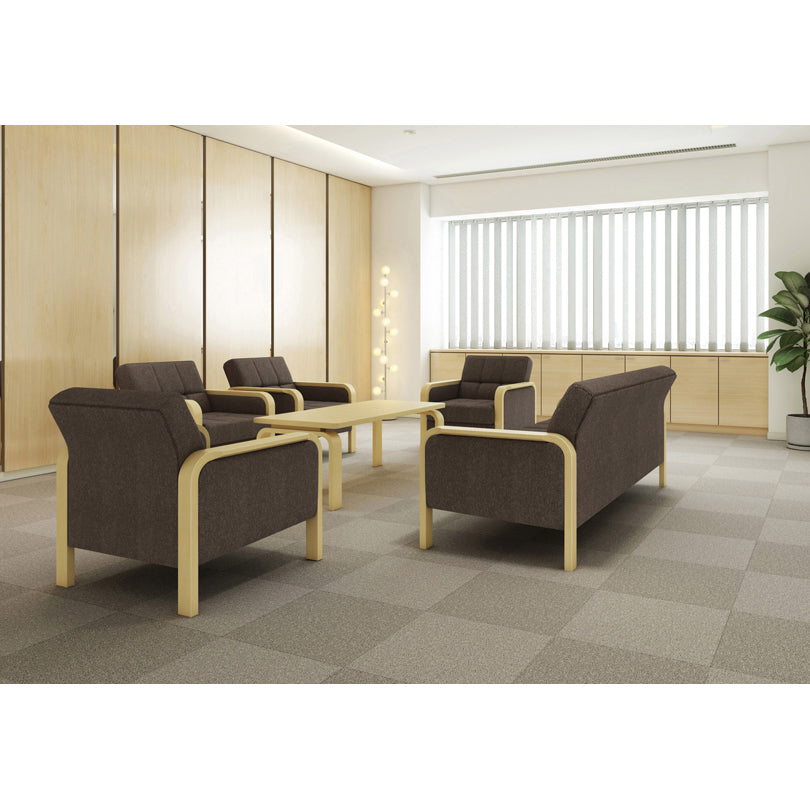 天童木工 イージーチェア 肘/脚 : ホワイトビーチ(CH色) (T-5688WB-CH)