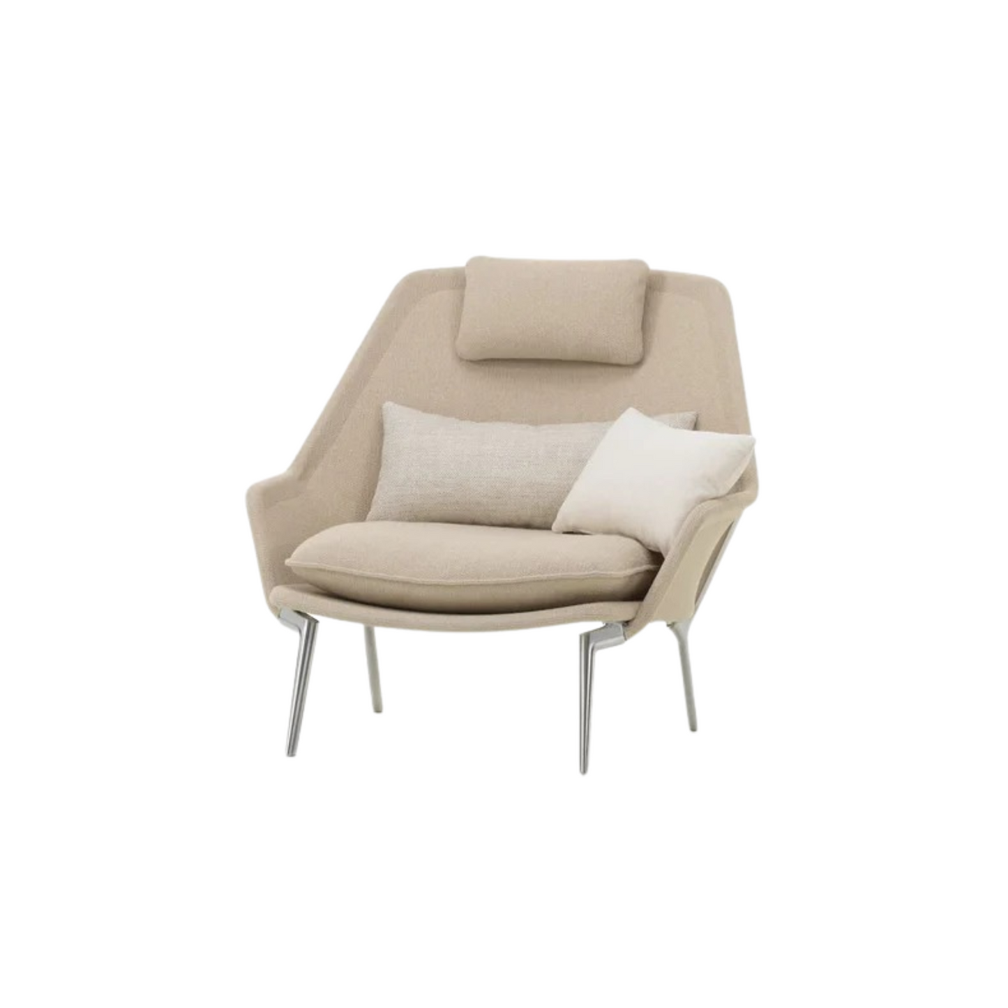 Vitra(ヴィトラ) スローチェア単体 (ファブリック) バックレストクッション2個付き