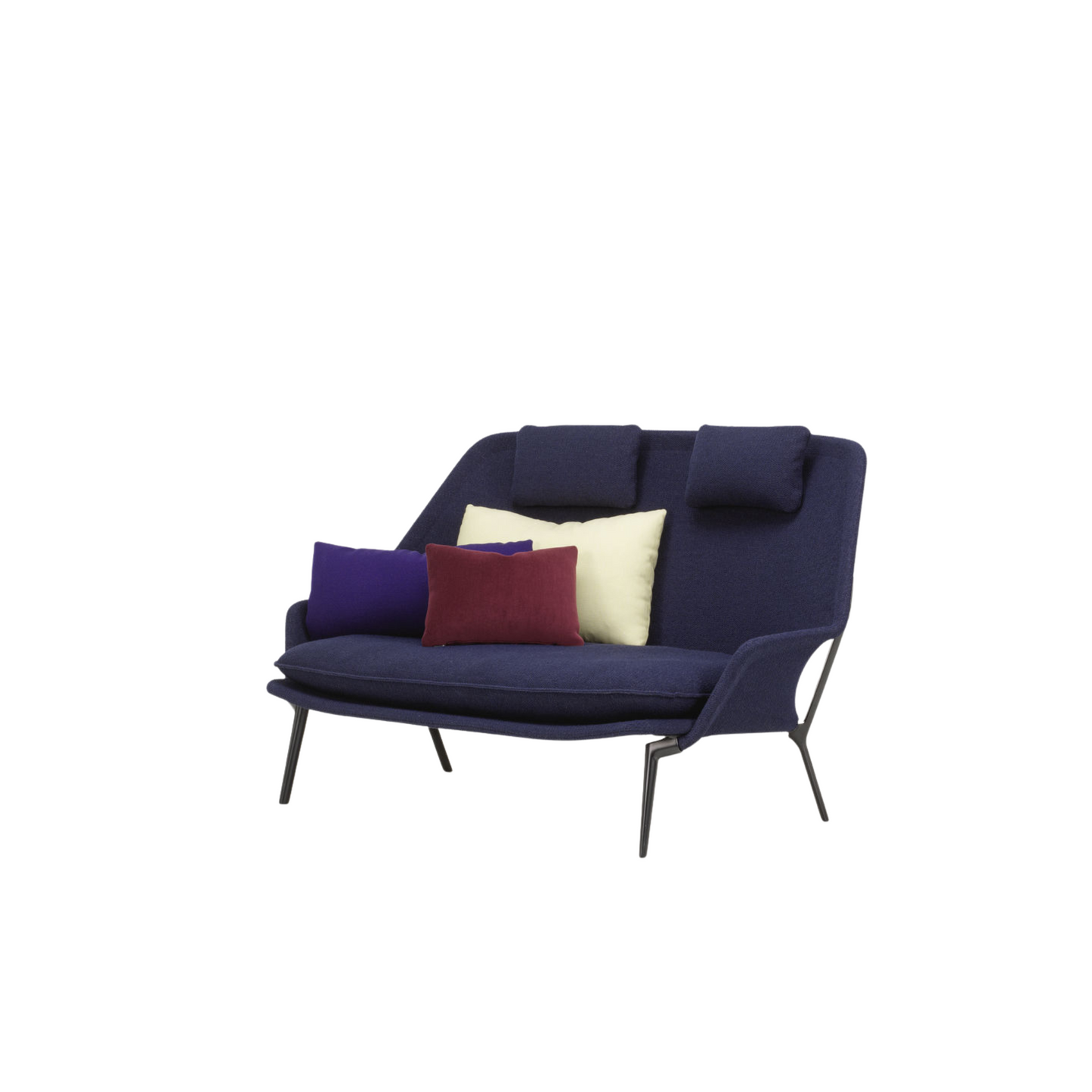 Vitra(ヴィトラ) スローソファ(ファブリック) バックレストクッション3個付き