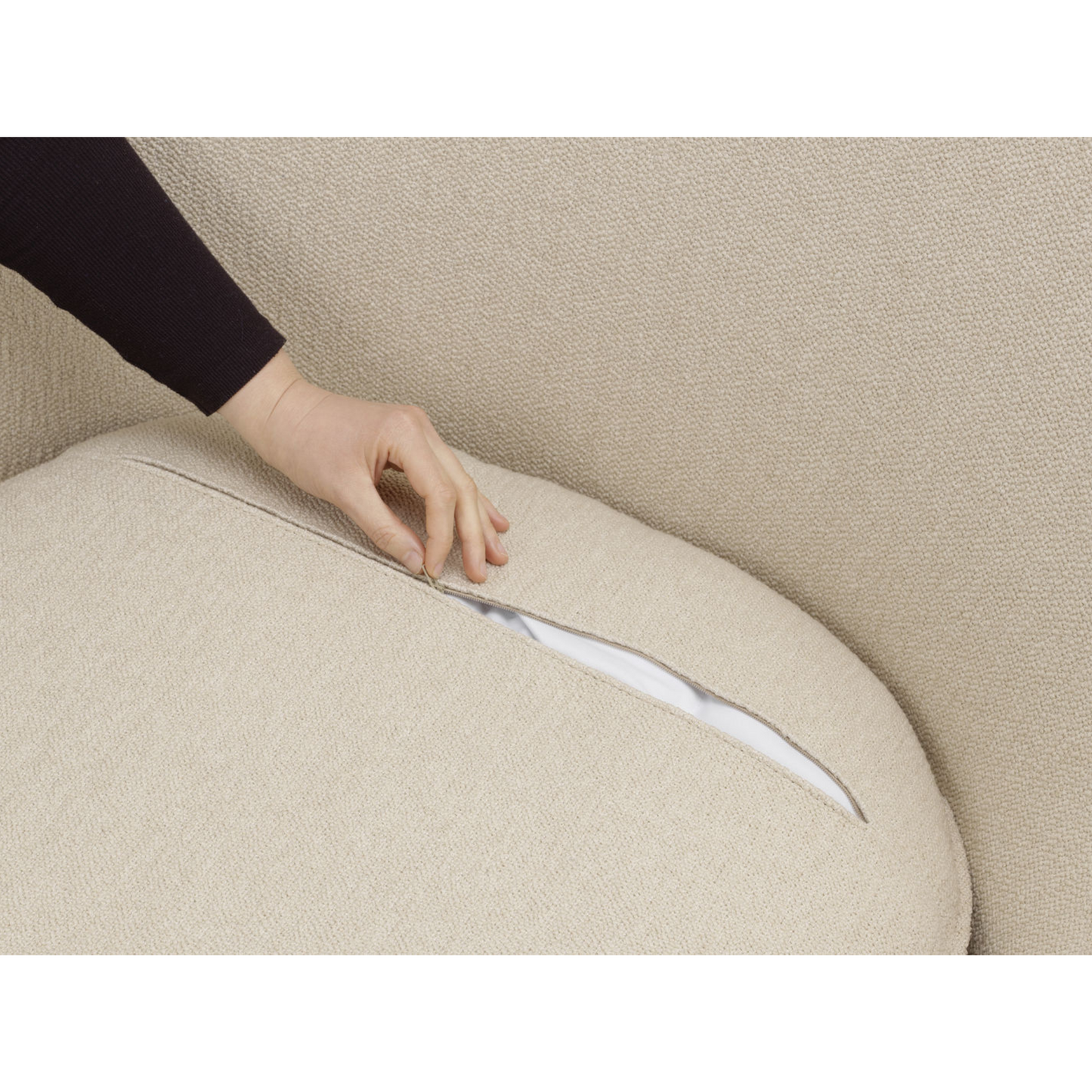 Vitra(ヴィトラ) スローチェア単体 (ファブリック) バックレストクッション2個付き