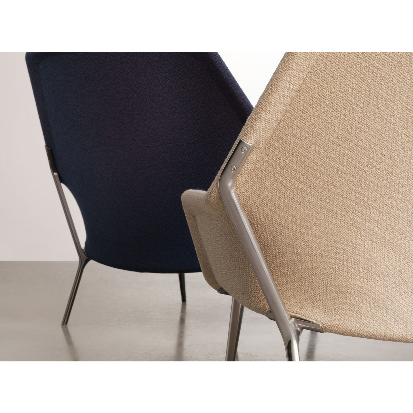 Vitra(ヴィトラ) スローチェア単体 (ファブリック) バックレストクッション2個付き