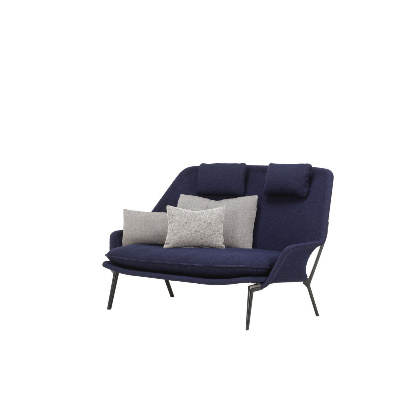 Vitra(ヴィトラ) スローソファ(ファブリック) バックレストクッション3個付き