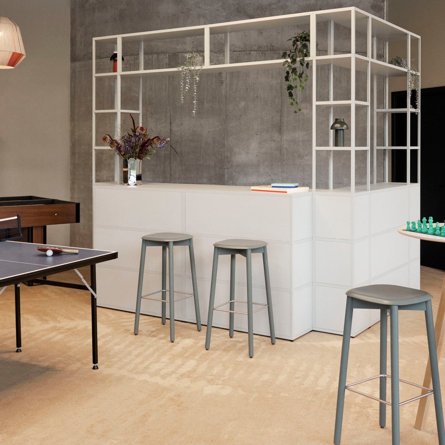 HAY(ヘイ)SOFT EDGE 82 BAR STOOL HIGH(旧:32)(スツール)