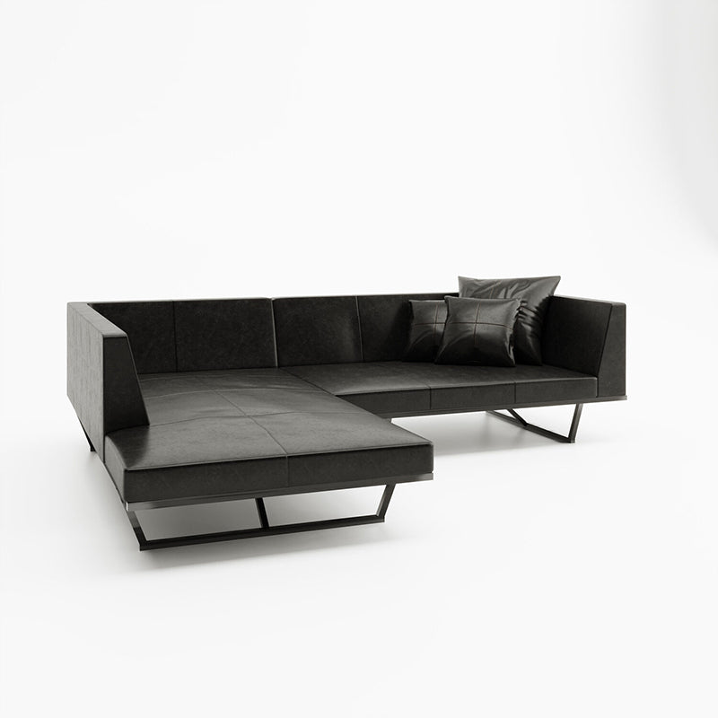 クロテツ FLAT SOFA (フラット ソファ)ワンアーム + カウチ 右