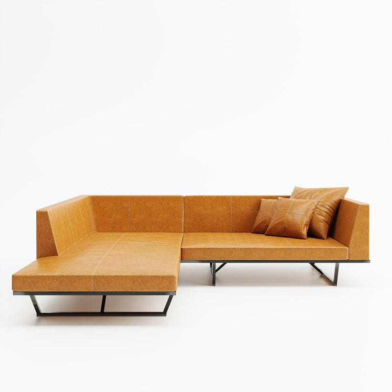 クロテツ FLAT SOFA (フラット ソファ)ワンアーム + カウチ 右
