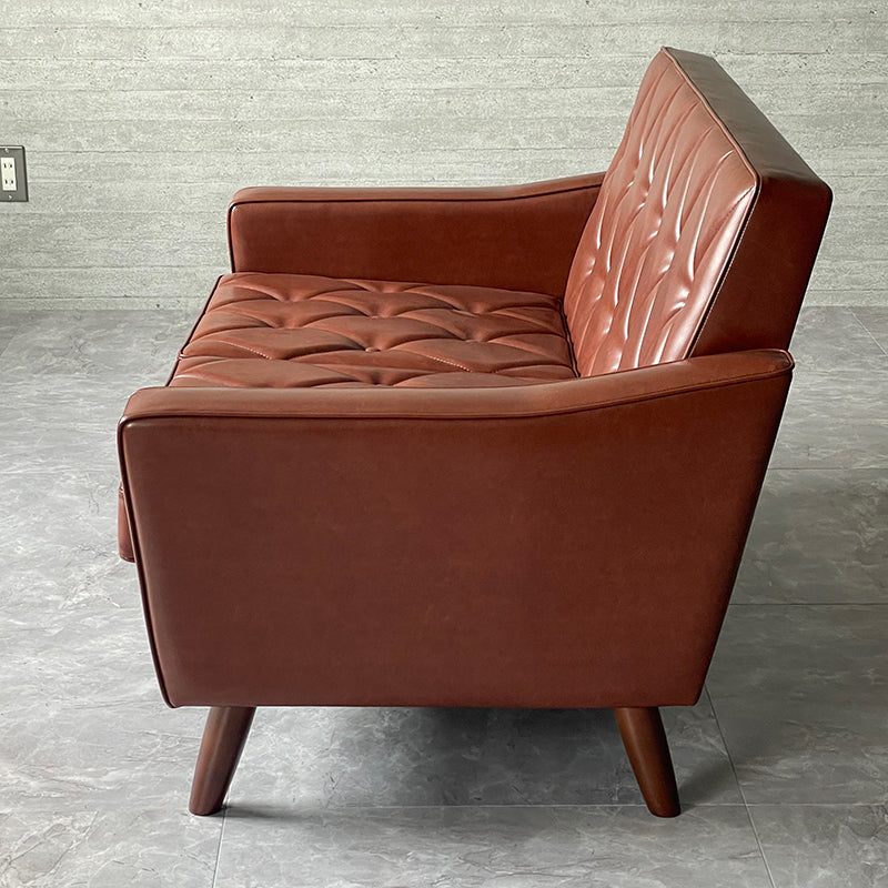 ●LimitedEdition001 カリモク60 ロビーチェア2シーター アンチークブラウン