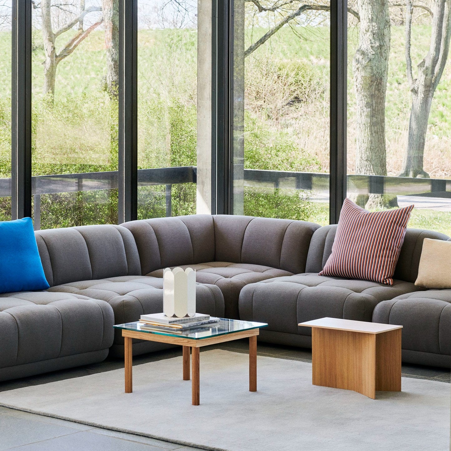 HAY(ヘイ)SLIT TABLE(スリットテーブル) SLIT TABLE WOOD OBLONG(ローテーブル)