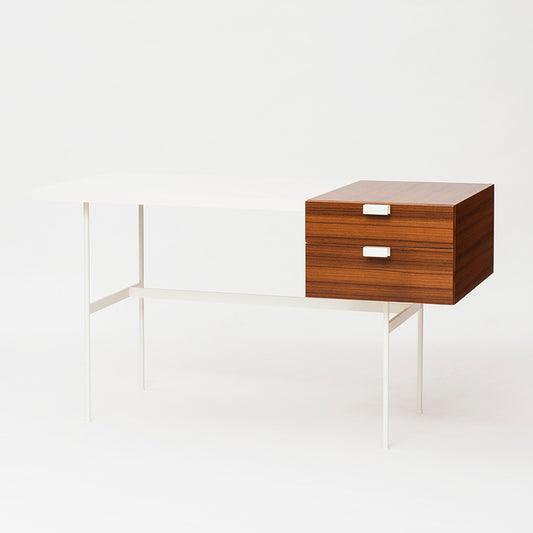 ピエール・ポラン F031デスク チーク材/ホワイト