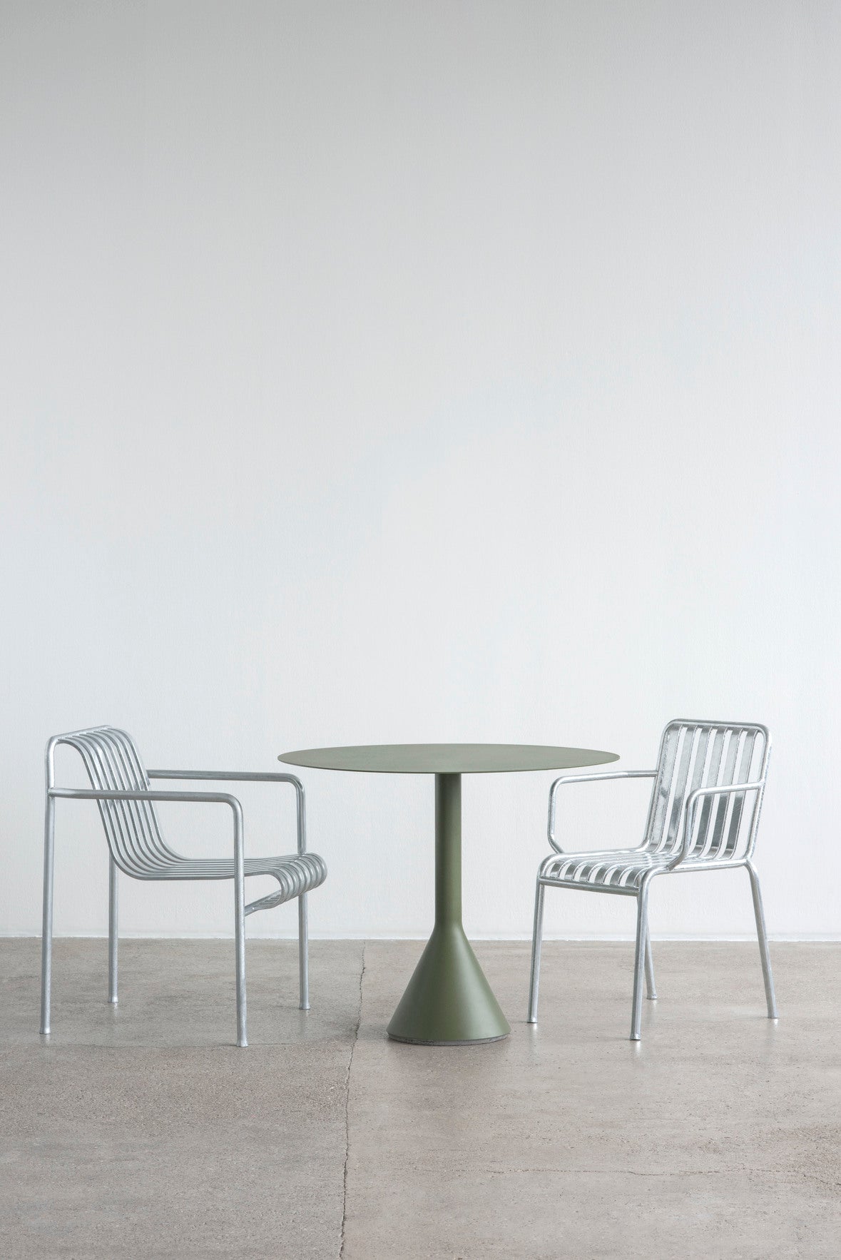 HAY(ヘイ)PALISSADE(パリサード) DINING ARM CHAIR - HOT GALVANISED