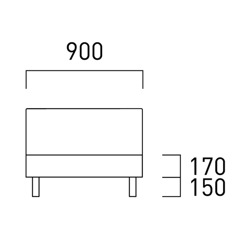 FLANNEL SOFA(フランネルソファ)SIESTA(シエスタ) 1人掛け肘無し