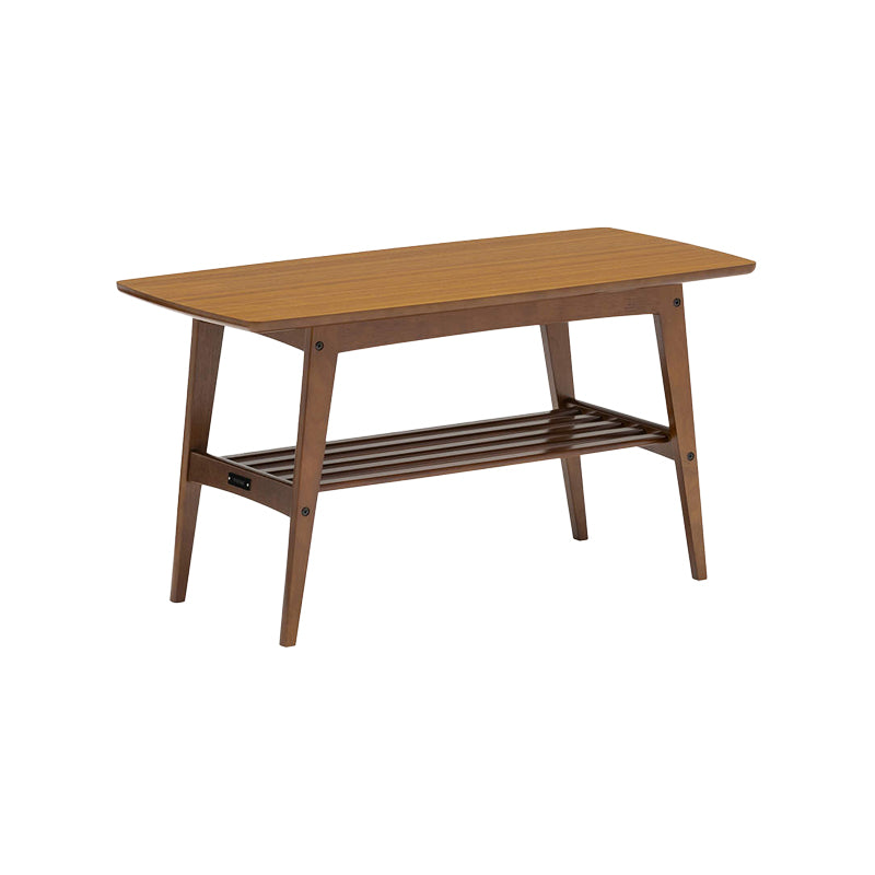 【新仕様】カリモク60 リビングテーブル小(メラミン化粧板/ウォールナット色塗装)