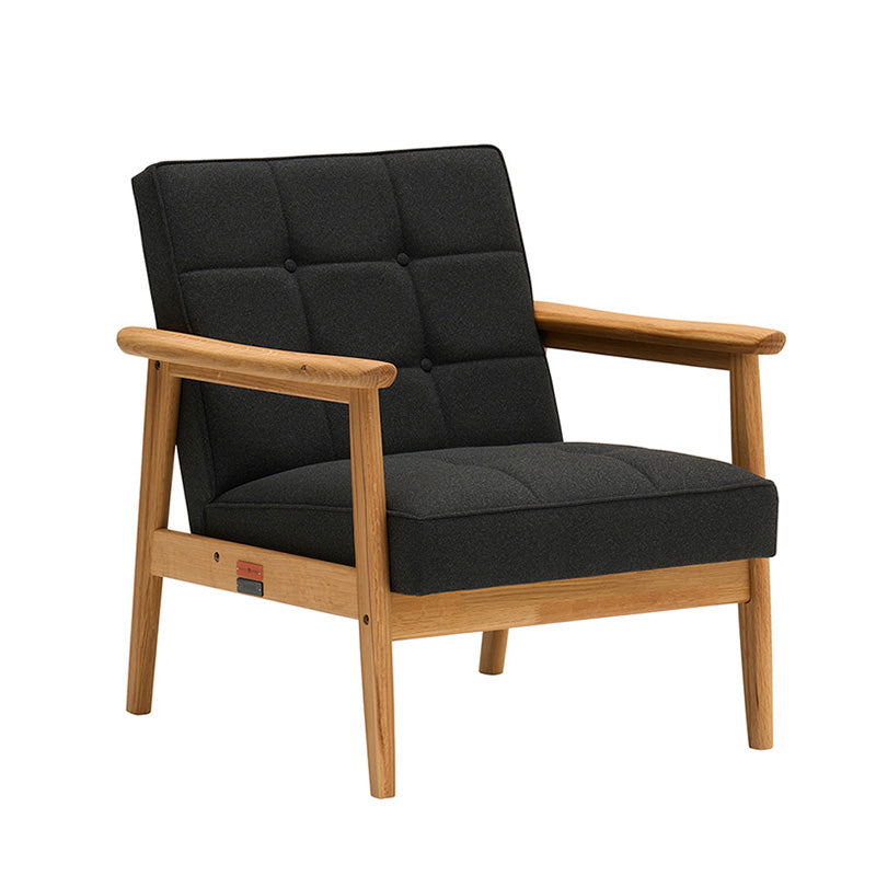 カリモク60 Kチェア1シーターサントリー樽ものがたりセラムブラック