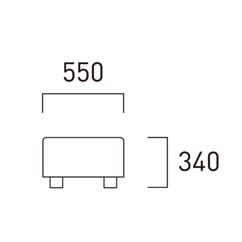 FLANNEL SOFA(フランネルソファ)BRICK(ブリック) スツール