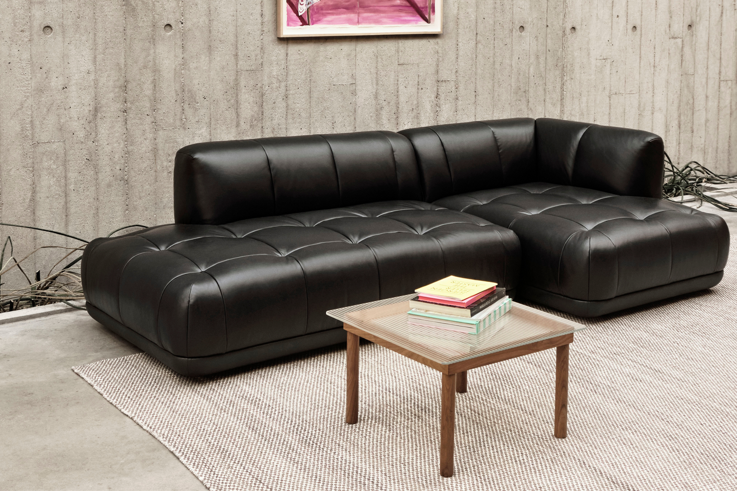 HAY(ヘイ)Quilton SOFA(キルトンソファ) COMBINATION 21 右肘 (411/401)