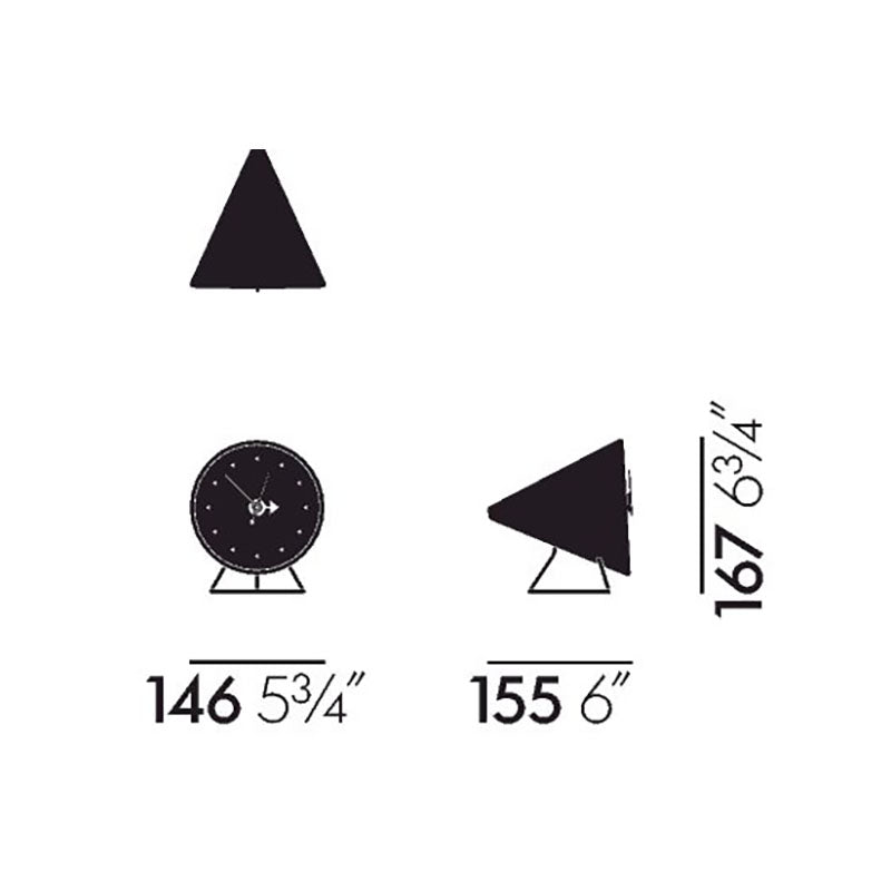 Vitra(ヴィトラ) Cone Clock(コーンクロック)