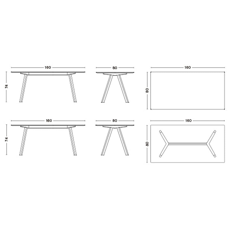 【トートバッグプレゼント/組立設置無料】HAY(ヘイ)COPENHAGUE(コペンハーグ) CPH 30 / L160 x W80 x H74