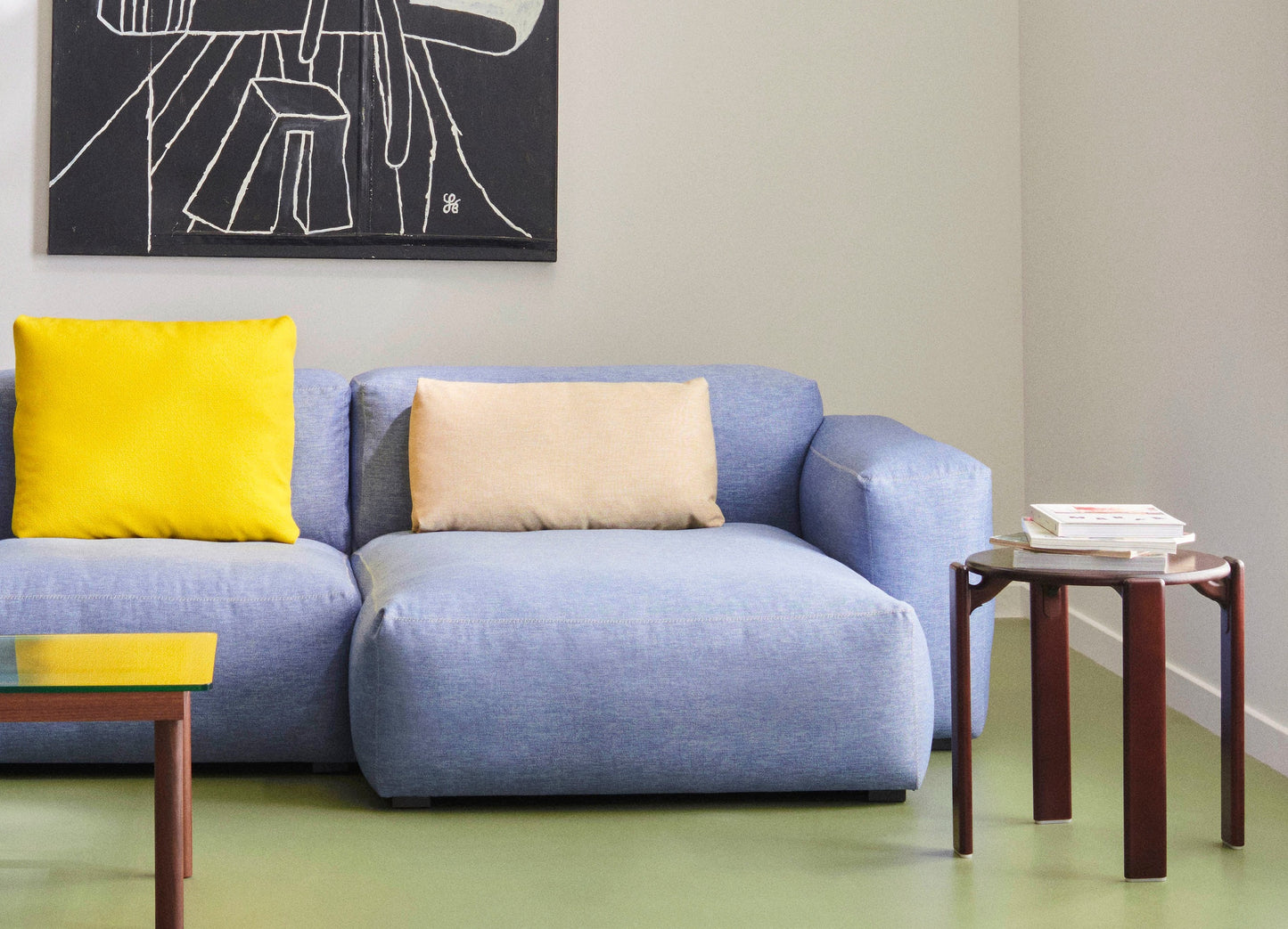 HAY(ヘイ)MAGS SOFT SOFA(マグスソフトソファ) ローアーム ワイド幅 S9301/CHAISE LONGUE S8265