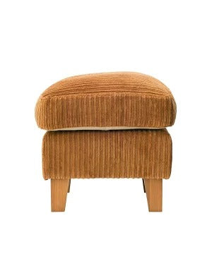 ACME Furniture(アクメファニチャー)JETTY FEATHER OTTOMAN MUSTARD(ジェティー フェザー オットマン マスタード )