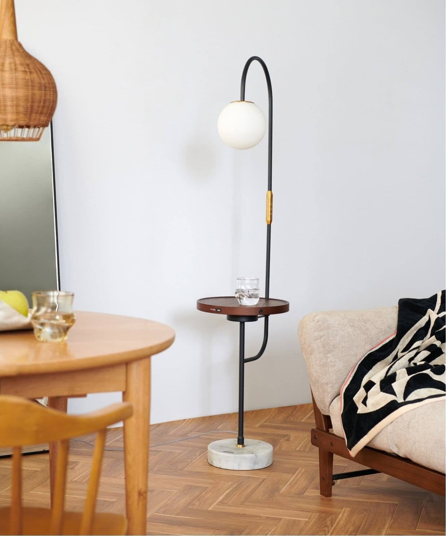 JOURNAL STANDARD FURNITURE(ジャーナルスタンダードファニチャー )EUREKA FLOOR LAMP(エウレカ フロア ランプ)USB A&C