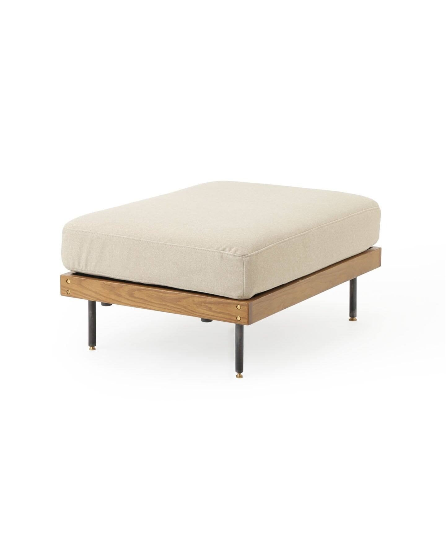 JOURNAL STANDARD FURNITURE(ジャーナルスタンダードファニチャー ) リル オットマン 25AW Fabric アイボリー