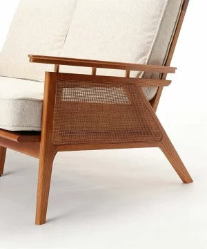 ACME Furniture(アクメファニチャー)WICKER SOFA IV (ウィッカーソファ アイボリー )