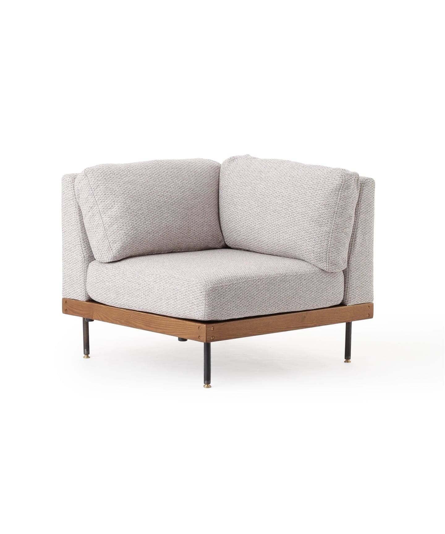 JOURNAL STANDARD FURNITURE(ジャーナルスタンダードファニチャー ) リルコーナーソファ 2ND 25 アイボリー