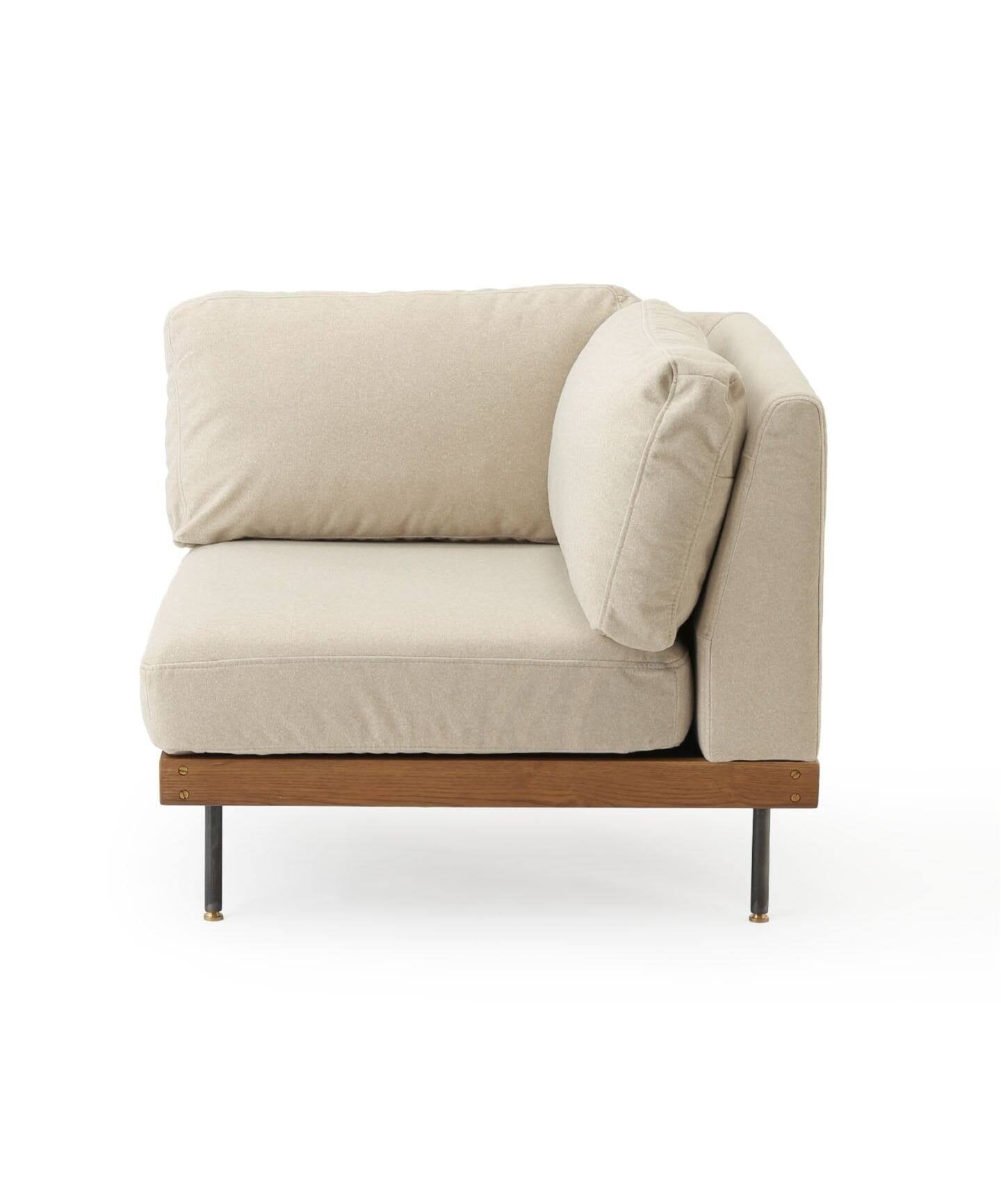 JOURNAL STANDARD FURNITURE(ジャーナルスタンダードファニチャー ) リルコーナーソファ 25AW Fabricアイボリー