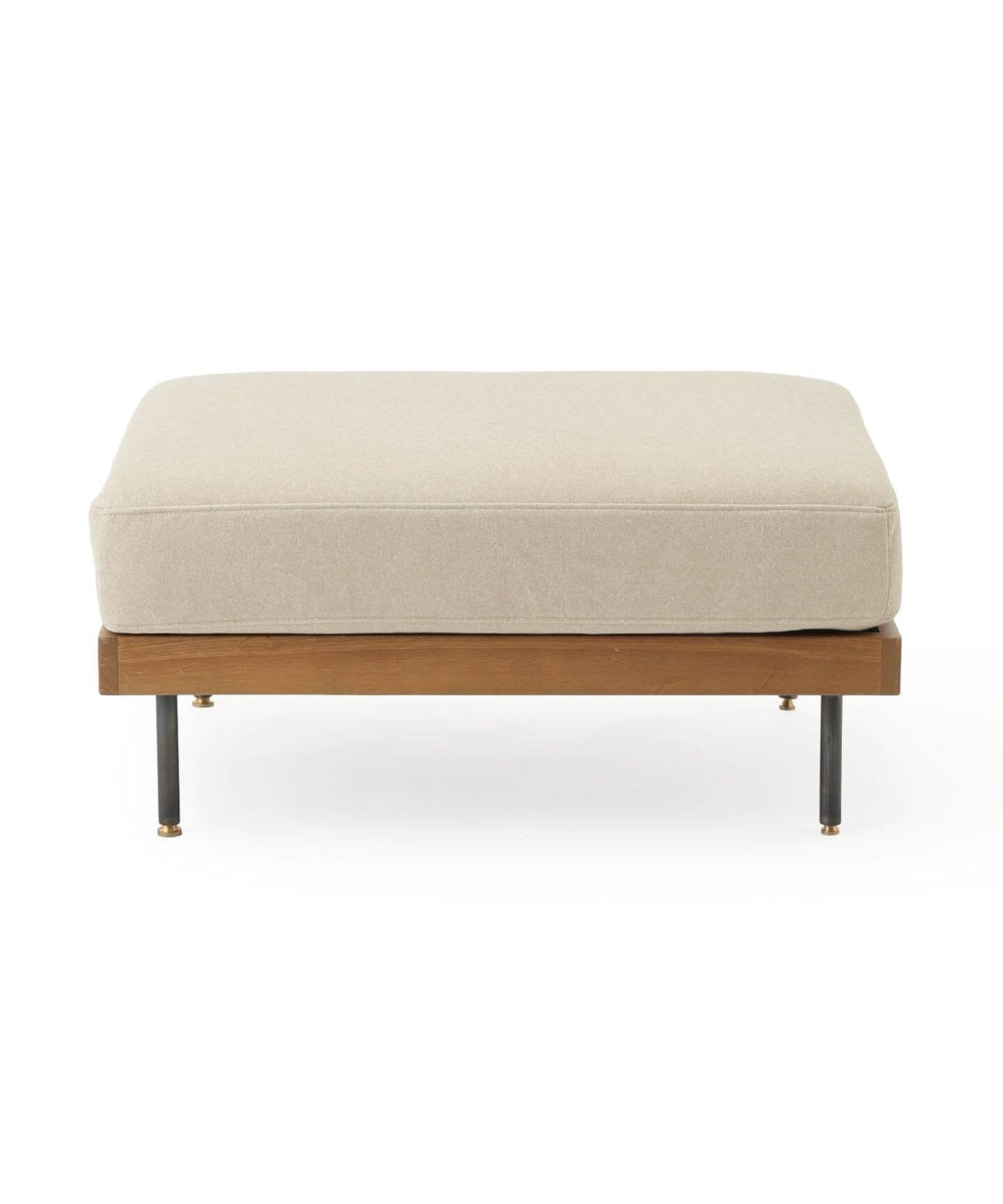 JOURNAL STANDARD FURNITURE(ジャーナルスタンダードファニチャー ) リル オットマン 25AW Fabric アイボリー