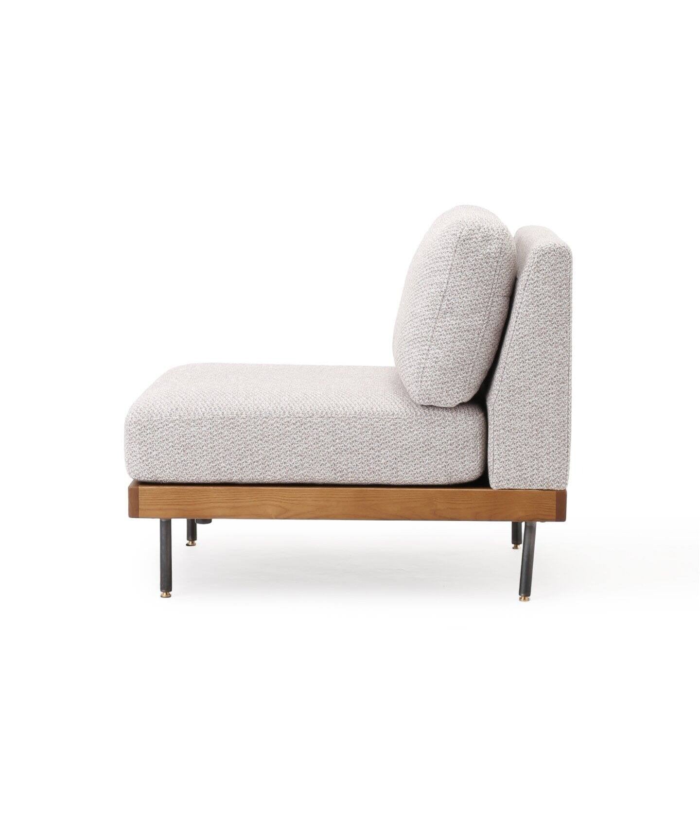 JOURNAL STANDARD FURNITURE(ジャーナルスタンダードファニチャー ) リルソファー 1P 2ND 25 アイボリー