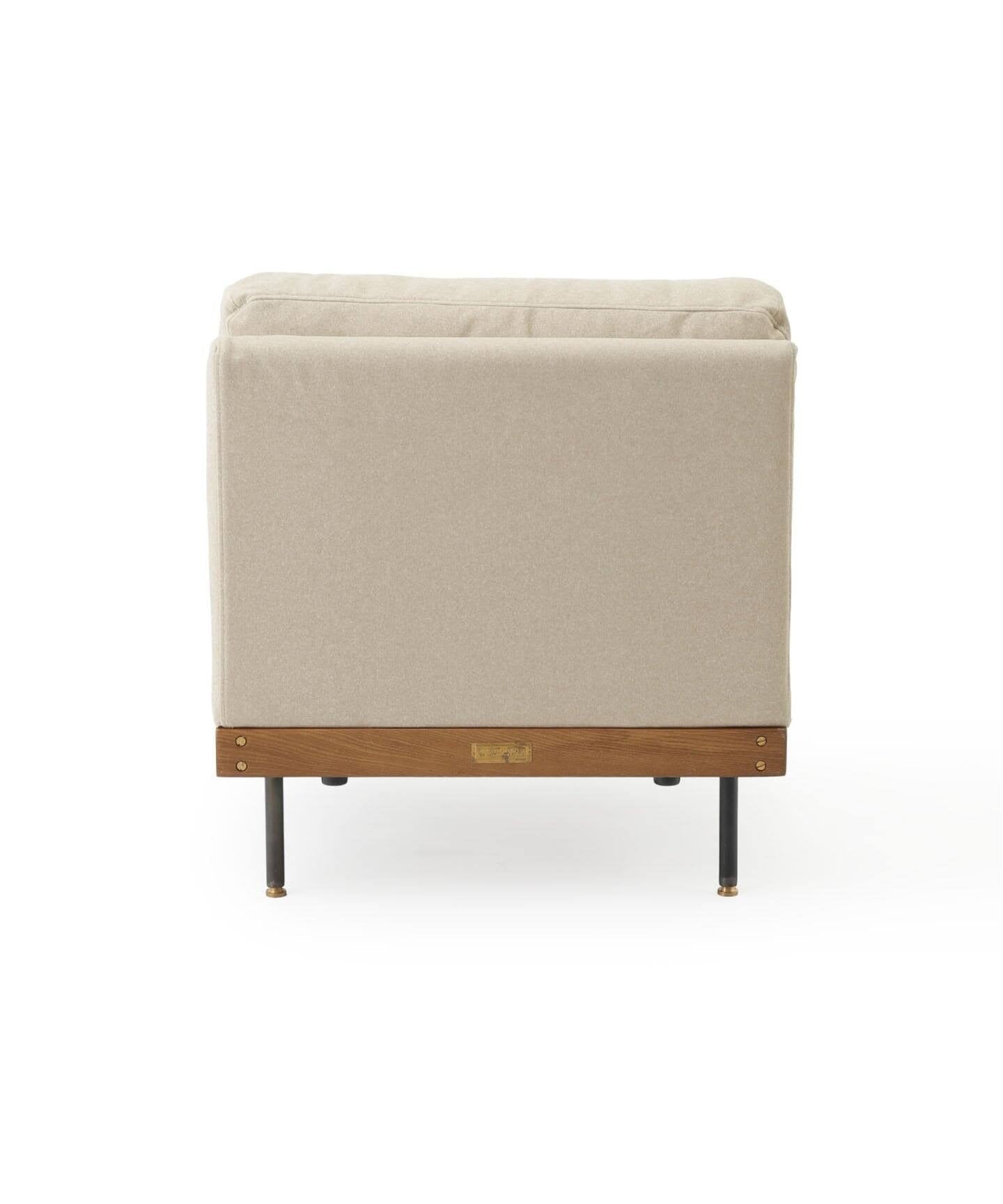 JOURNAL STANDARD FURNITURE(ジャーナルスタンダードファニチャー ) リルソファー 1P 25AW Fabric アイボリー