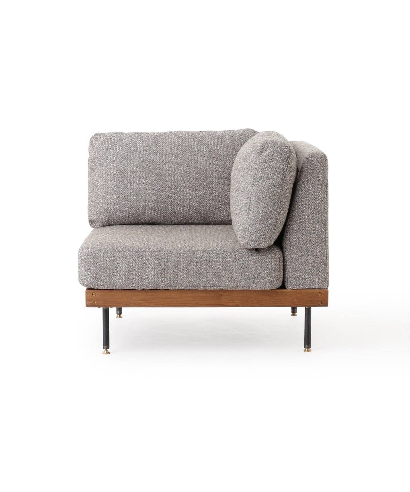 JOURNAL STANDARD FURNITURE(ジャーナルスタンダードファニチャー ) リルコーナーソファ 2ND 25 グレー