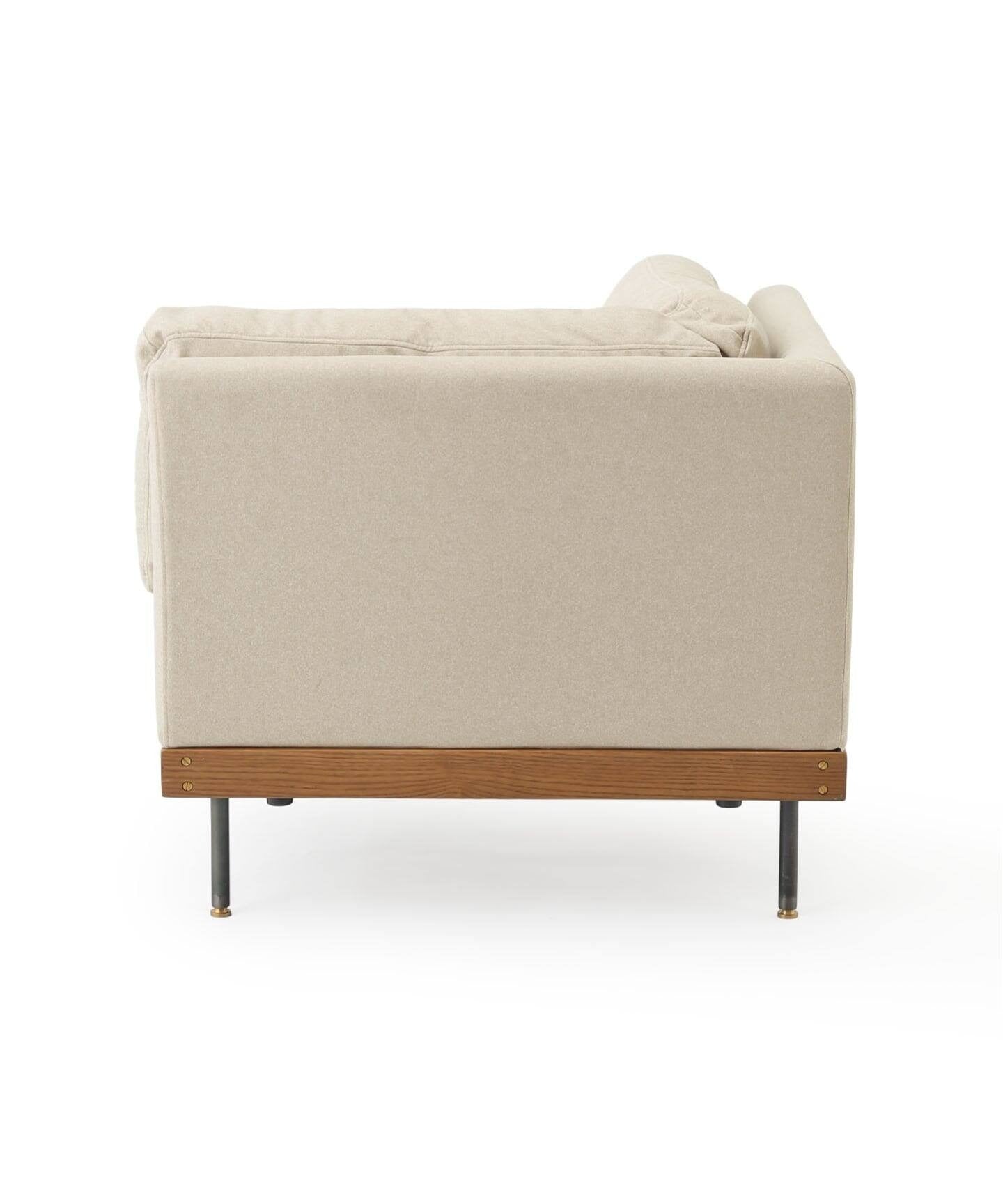 JOURNAL STANDARD FURNITURE(ジャーナルスタンダードファニチャー ) リルコーナーソファ 25AW Fabricアイボリー