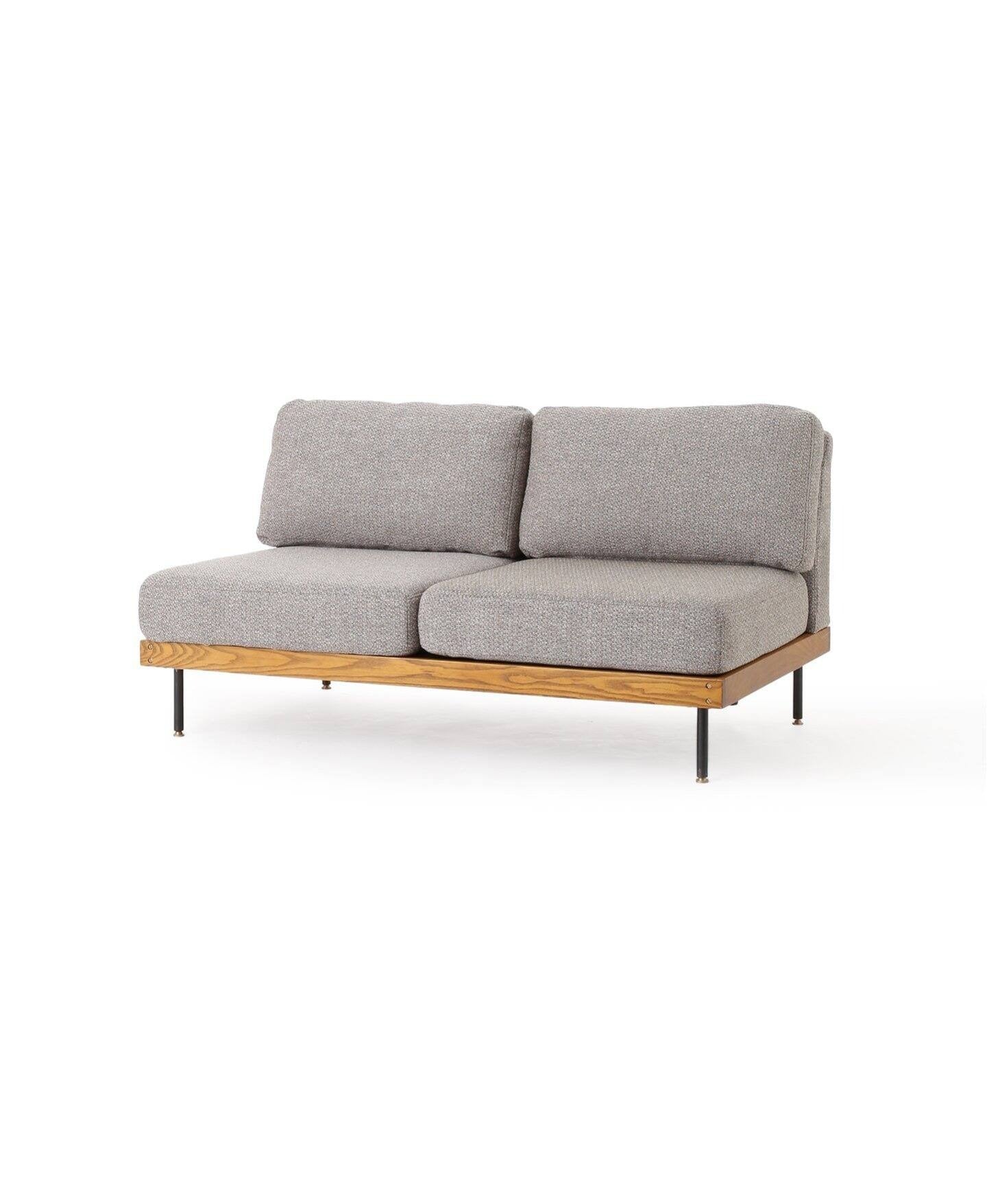 JOURNAL STANDARD FURNITURE(ジャーナルスタンダードファニチャー ) リルソファー 2P 2ND 25 グレー