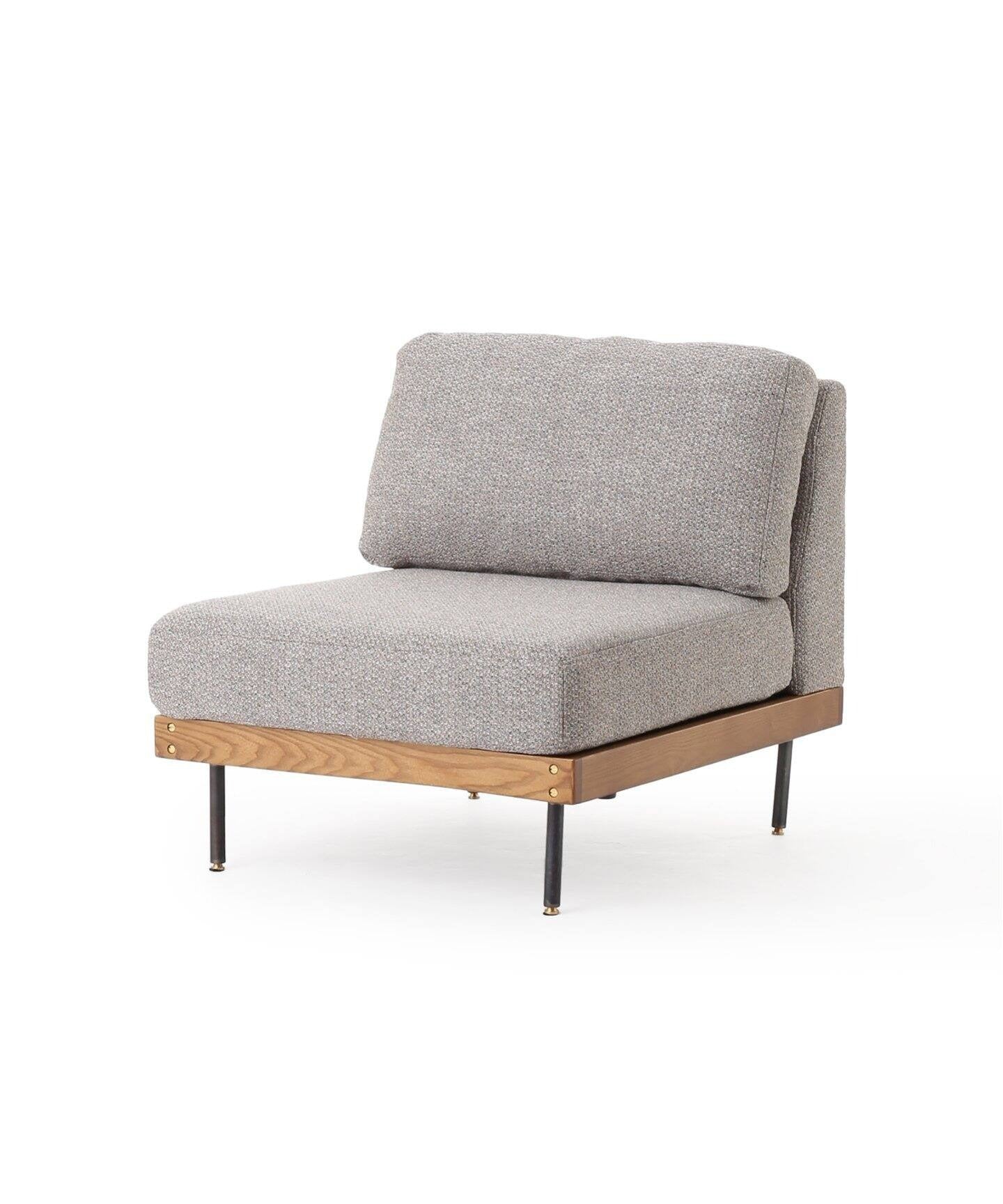 JOURNAL STANDARD FURNITURE(ジャーナルスタンダードファニチャー ) リルソファー 1P 2ND 25 グレー