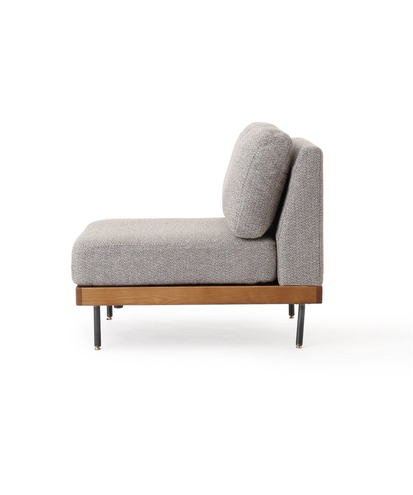 JOURNAL STANDARD FURNITURE(ジャーナルスタンダードファニチャー ) リルソファー 1P 2ND 25 グレー