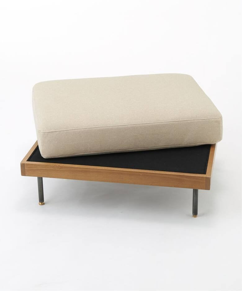 JOURNAL STANDARD FURNITURE(ジャーナルスタンダードファニチャー ) リル オットマン 25AW Fabric アイボリー