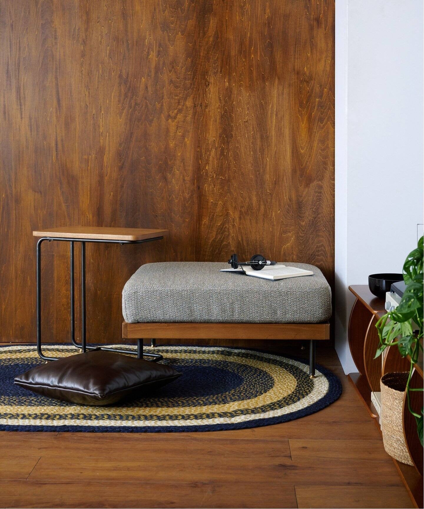 JOURNAL STANDARD FURNITURE(ジャーナルスタンダードファニチャー ) リル オットマン 2ND 25 グレー