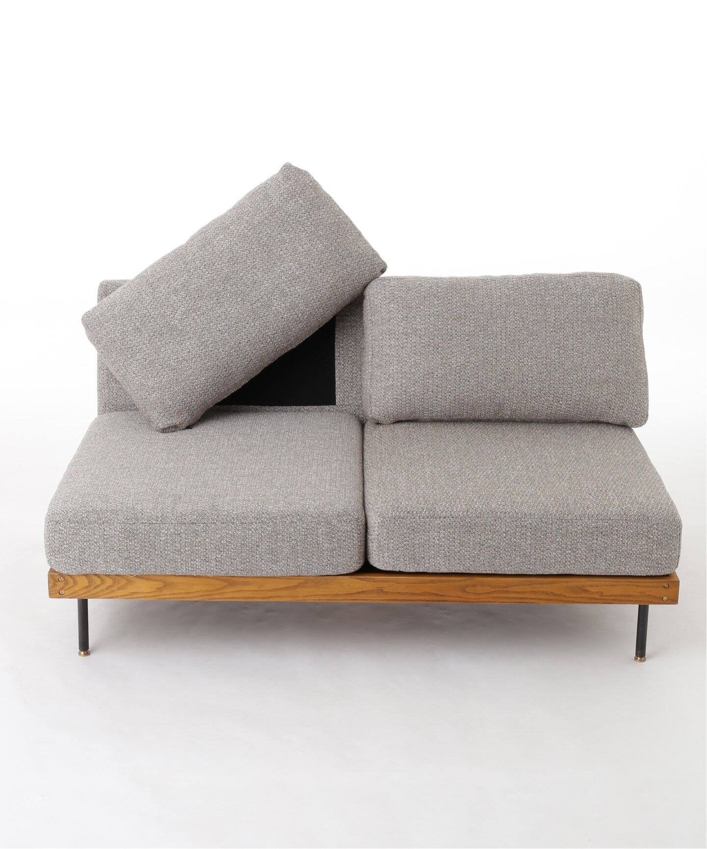 JOURNAL STANDARD FURNITURE(ジャーナルスタンダードファニチャー ) リルソファー 2P 2ND 25 グレー