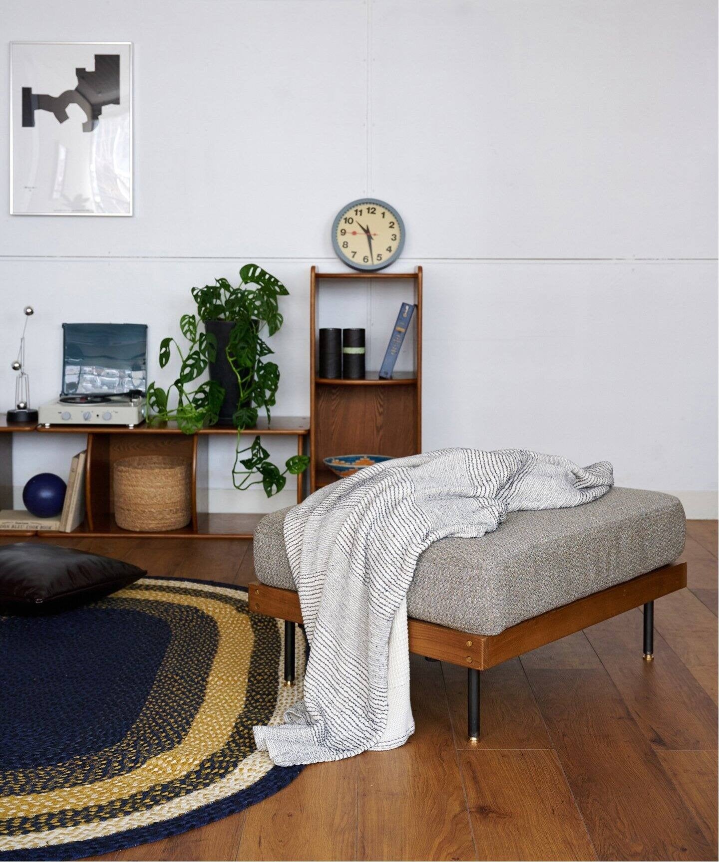JOURNAL STANDARD FURNITURE(ジャーナルスタンダードファニチャー ) リル オットマン 2ND 25 グレー