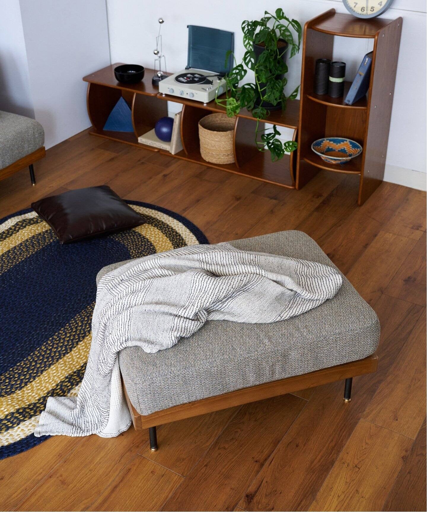JOURNAL STANDARD FURNITURE(ジャーナルスタンダードファニチャー ) リル オットマン 2ND 25 グレー
