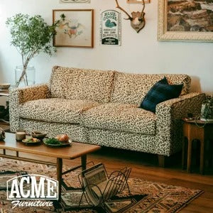 ACME Furniture(アクメファニチャー)JETTY FEATHER SOFA LEOPARD 2.5P(ジェティー フェザー ソファー レオパード柄 )