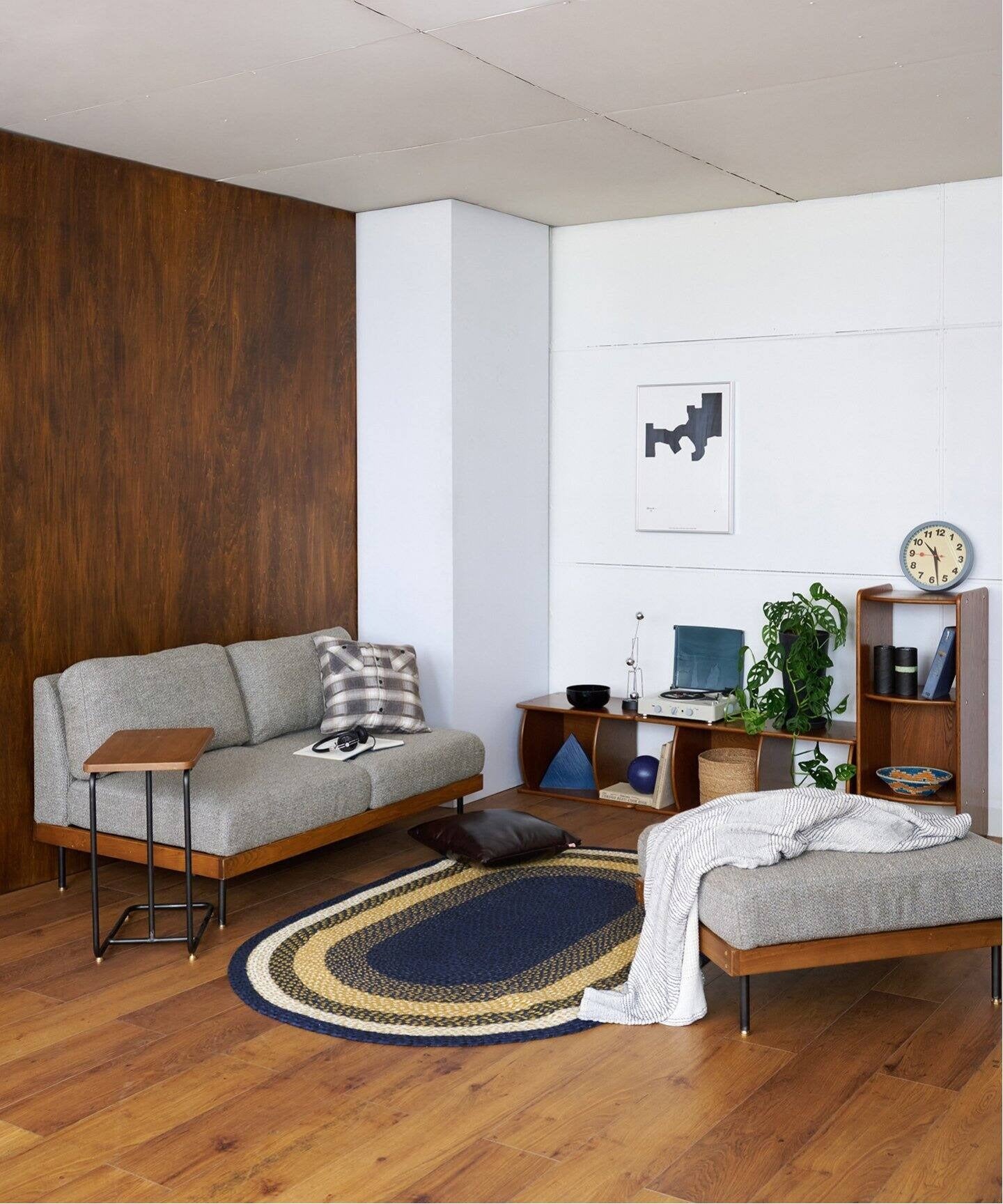 JOURNAL STANDARD FURNITURE(ジャーナルスタンダードファニチャー ) リル オットマン 2ND 25 グレー