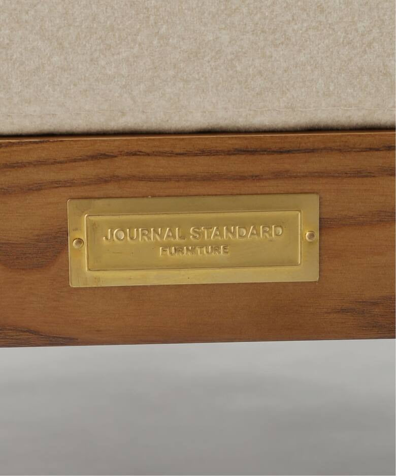 JOURNAL STANDARD FURNITURE(ジャーナルスタンダードファニチャー ) リルソファー 1P 25AW Fabric アイボリー