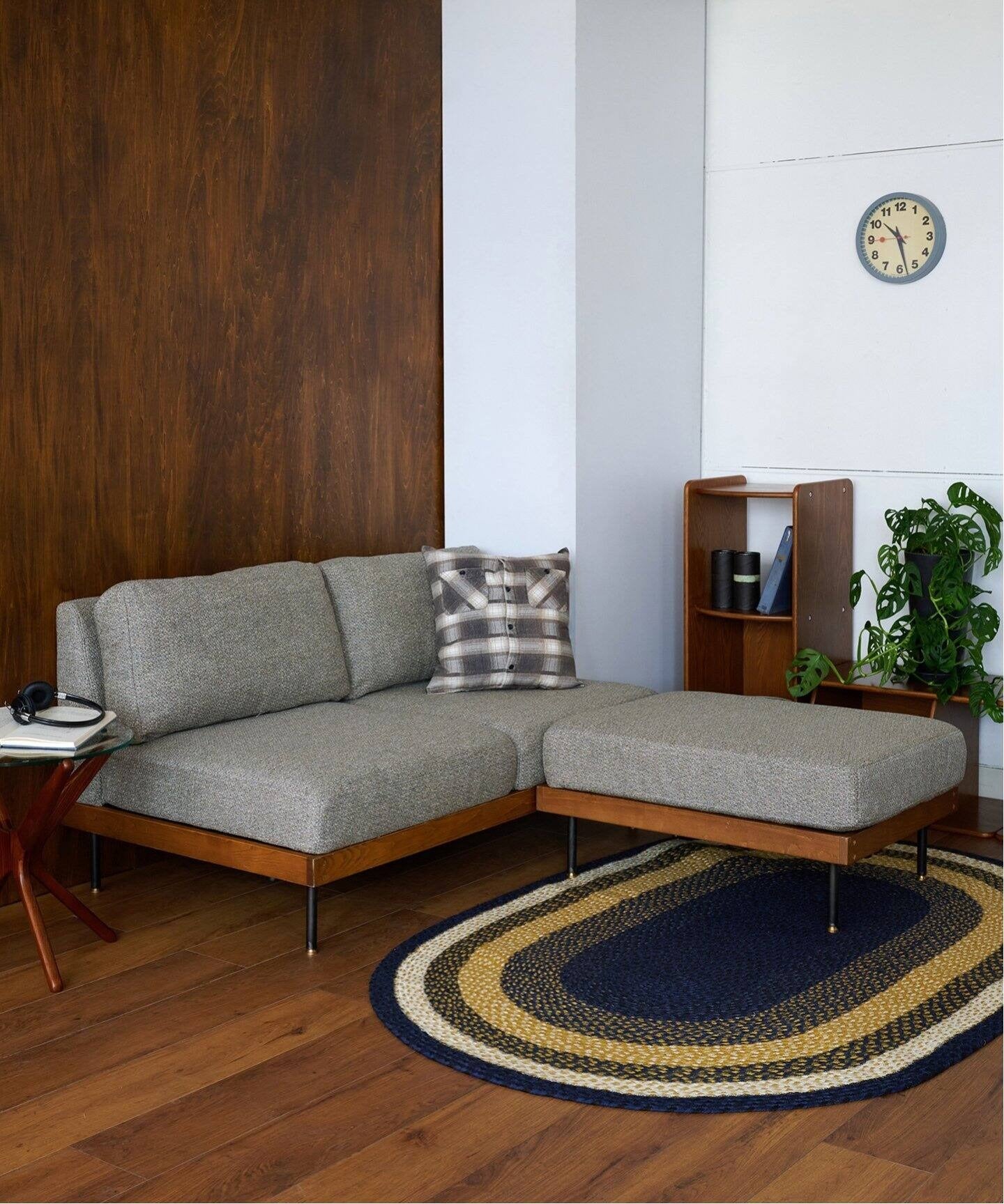 JOURNAL STANDARD FURNITURE(ジャーナルスタンダードファニチャー ) リル オットマン 2ND 25 グレー
