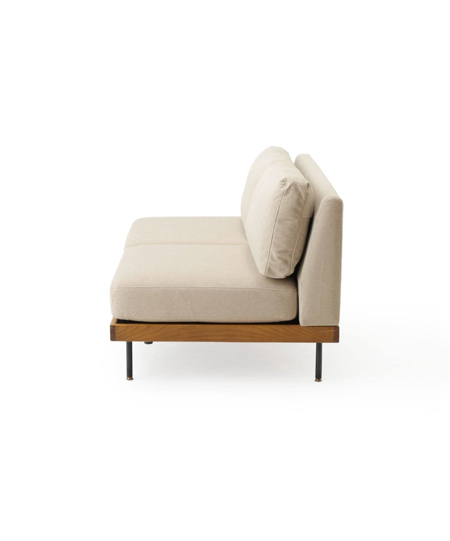 JOURNAL STANDARD FURNITURE(ジャーナルスタンダードファニチャー ) リルソファー 2P 25AW Fabric アイボリー