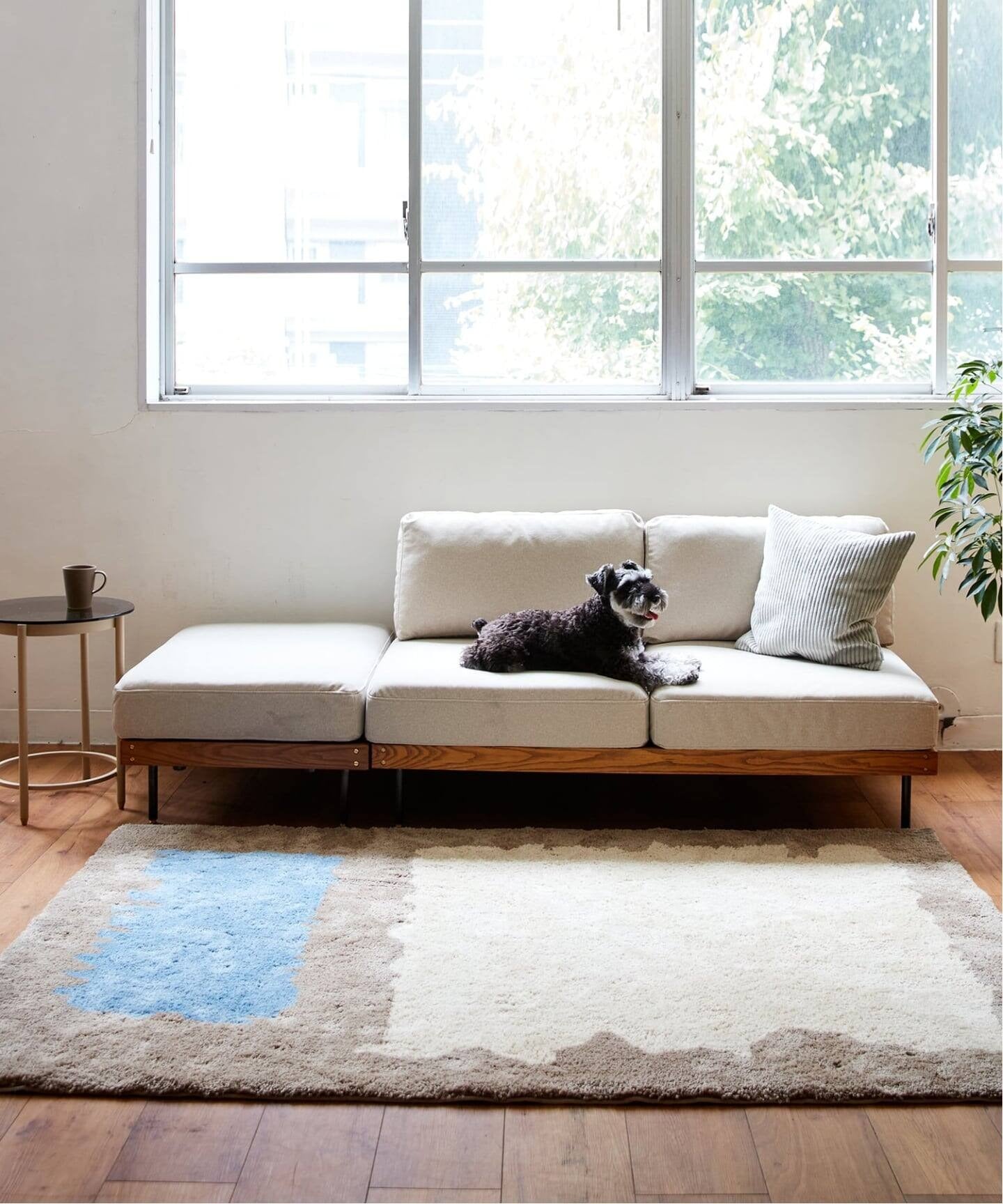 JOURNAL STANDARD FURNITURE(ジャーナルスタンダードファニチャー ) リル オットマン 25AW Fabric アイボリー