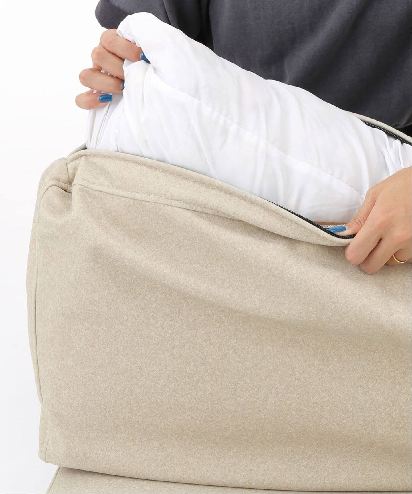 JOURNAL STANDARD FURNITURE(ジャーナルスタンダードファニチャー ) リルソファー 2P 25AW Fabric アイボリー