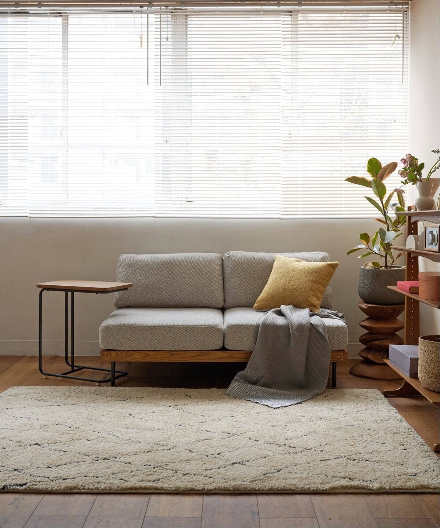 JOURNAL STANDARD FURNITURE(ジャーナルスタンダードファニチャー ) リルソファー 2P 2ND 25 アイボリー