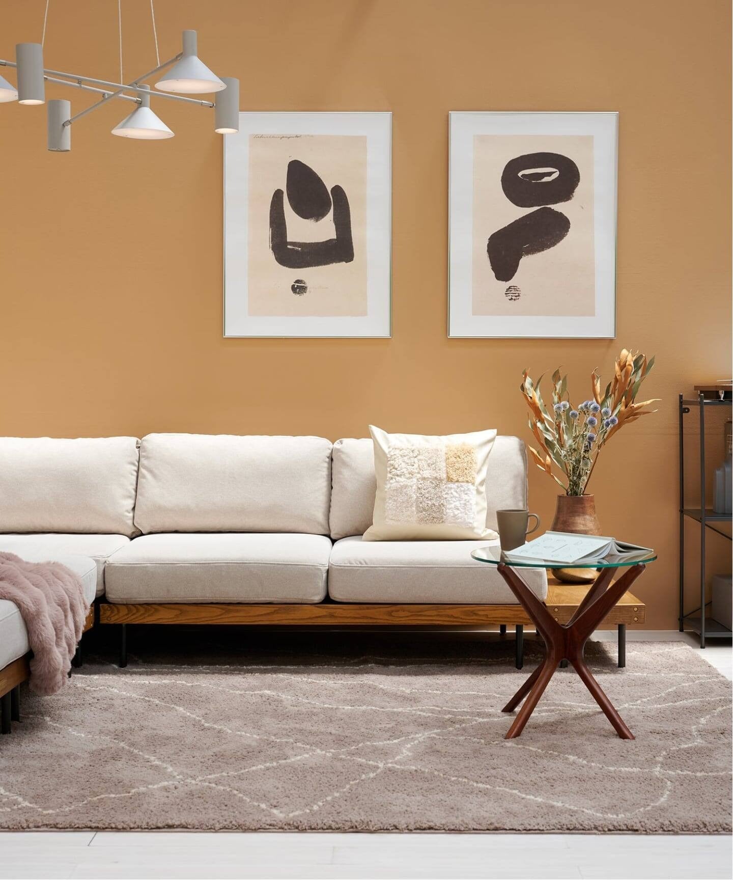 JOURNAL STANDARD FURNITURE(ジャーナルスタンダードファニチャー ) リルソファー 2P 25AW Fabric アイボリー